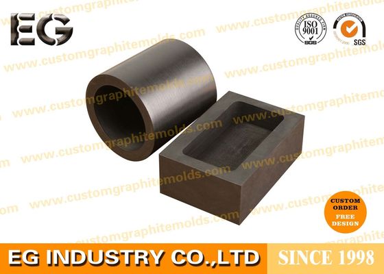China Custom Size Machined Large Graphite Crucible , Chemical Stability 4 KG Graphite Crucible supplier